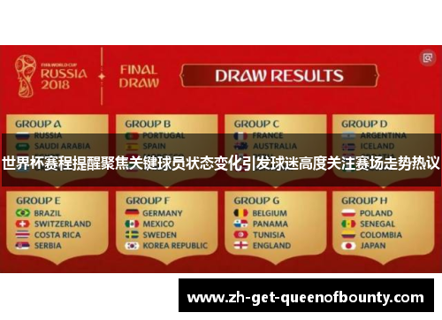 世界杯赛程提醒聚焦关键球员状态变化引发球迷高度关注赛场走势热议 世界杯赛程提醒聚焦关键球员状态变化引发球迷高度关注赛场走势热议